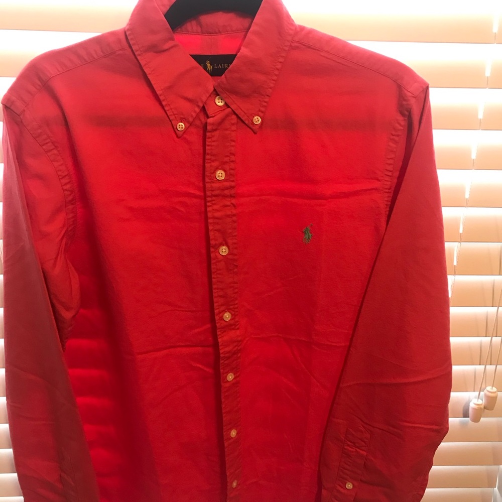 Red Polo Ralph Lauren dress shirt